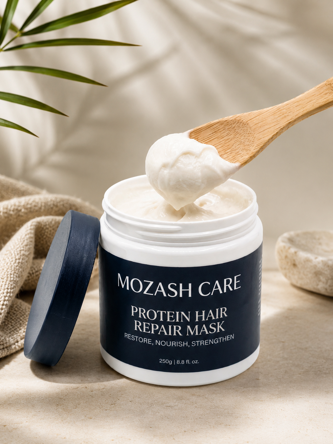 MOZASH CARE Protein Hair Repair Mask — Intensive Strengthening Treatment